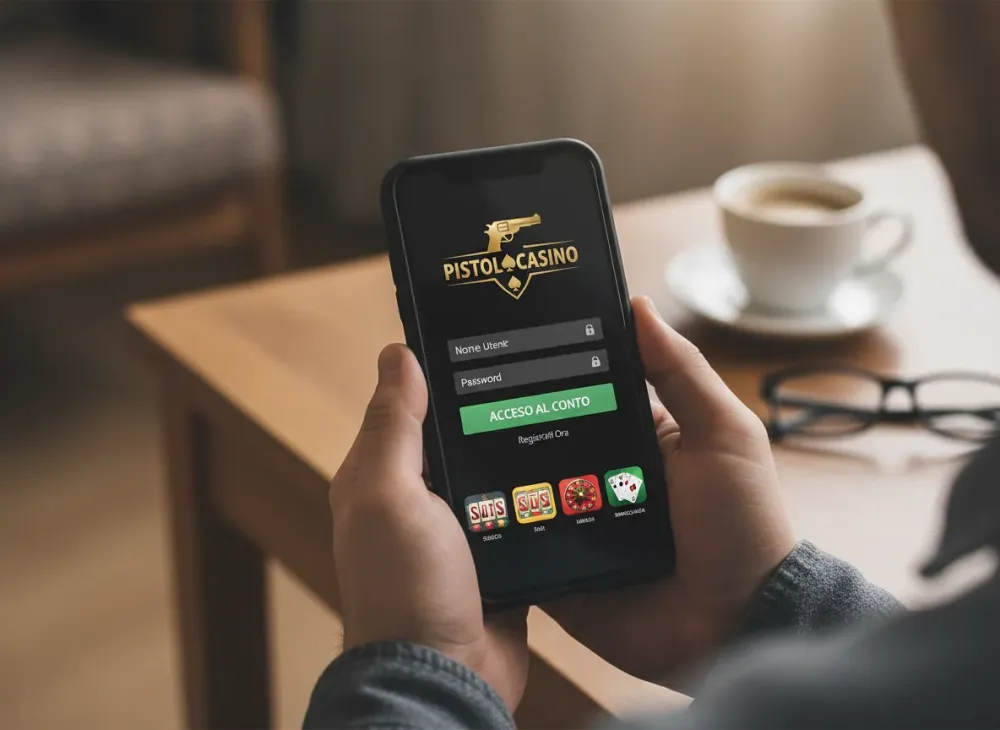 login pistolo casino